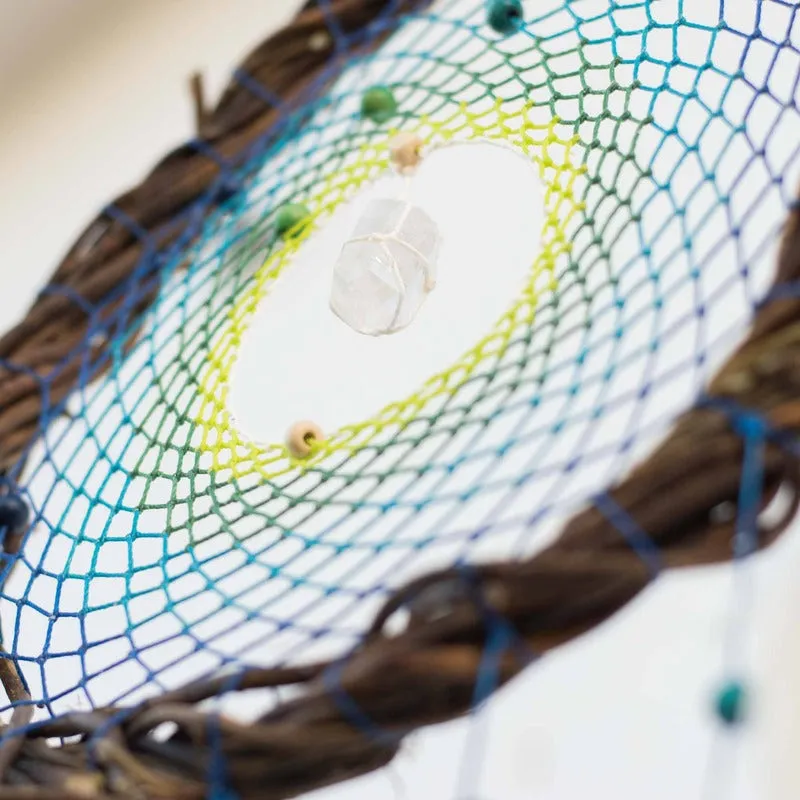 Large authentic dream catcher set gift, Handmade dream catcher set of 3