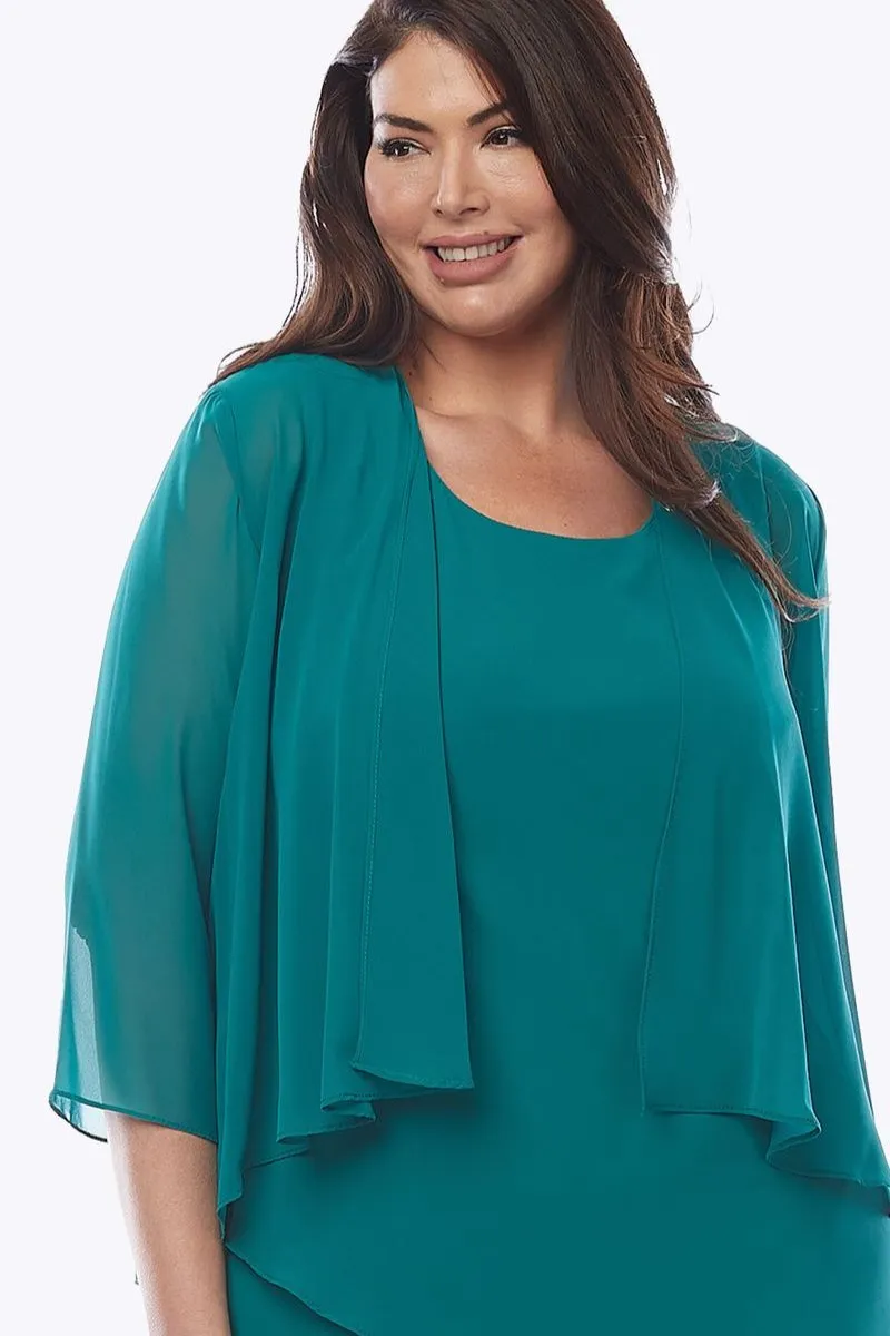 Layla Jones - LJ0359 Layer Dress w Jacket