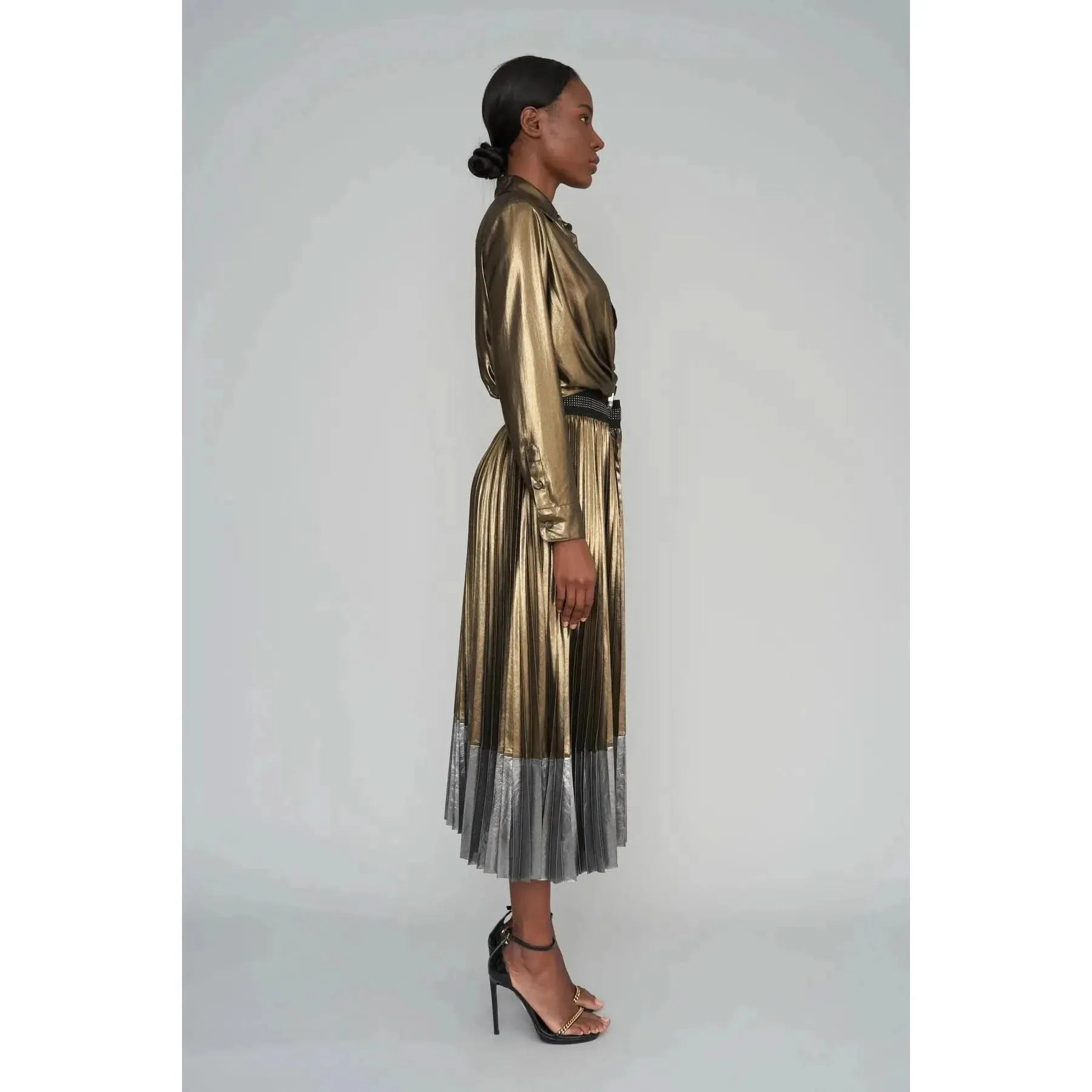 Le Superbe Metallic Sunset Tower Shirt