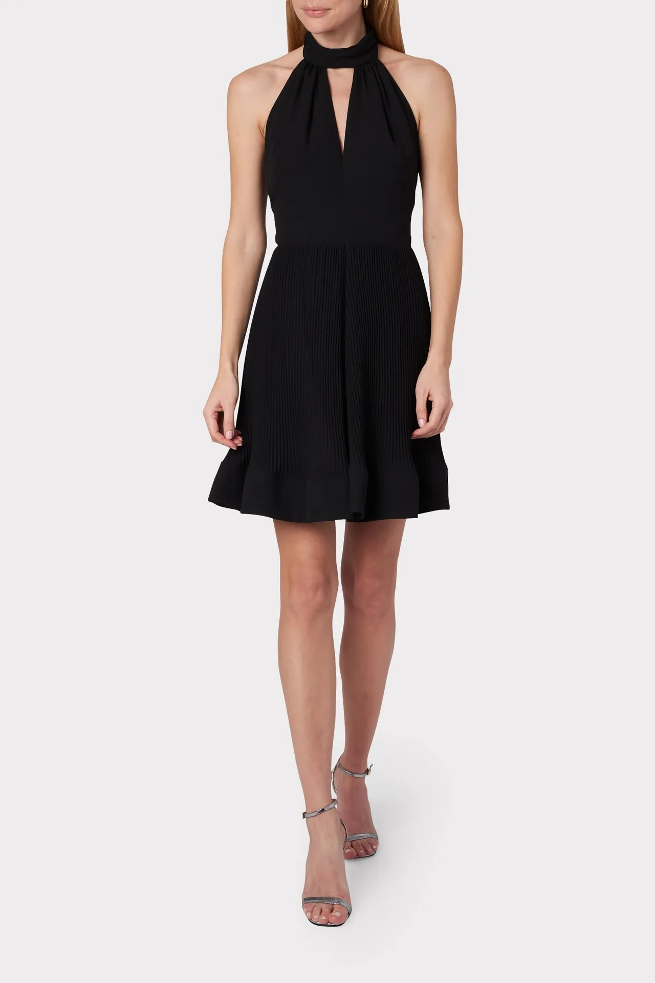 Libby Pleated Mini Dress
