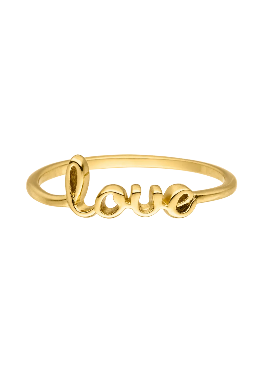 Love Ring 18K Gold Plated
