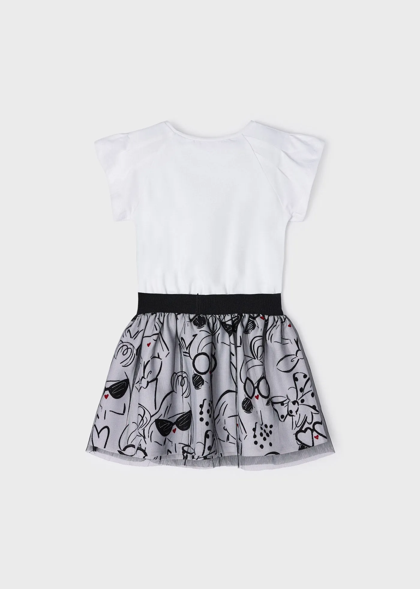 Mayoral Girl Printed Tshirt and Skirt Set