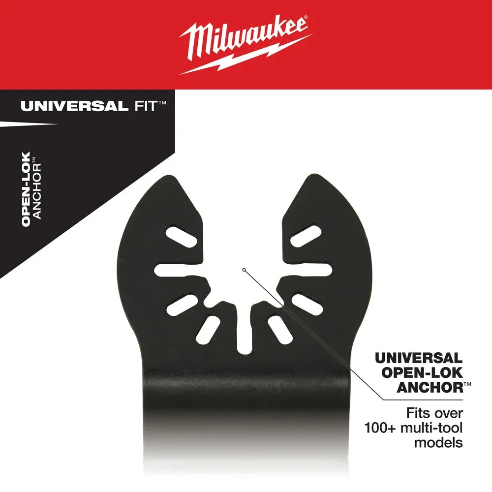 Milwaukee  49-25-1103 Milwaukee® OPEN-LOK™ 1-3/8" HCS WOOD BLADES 3PK