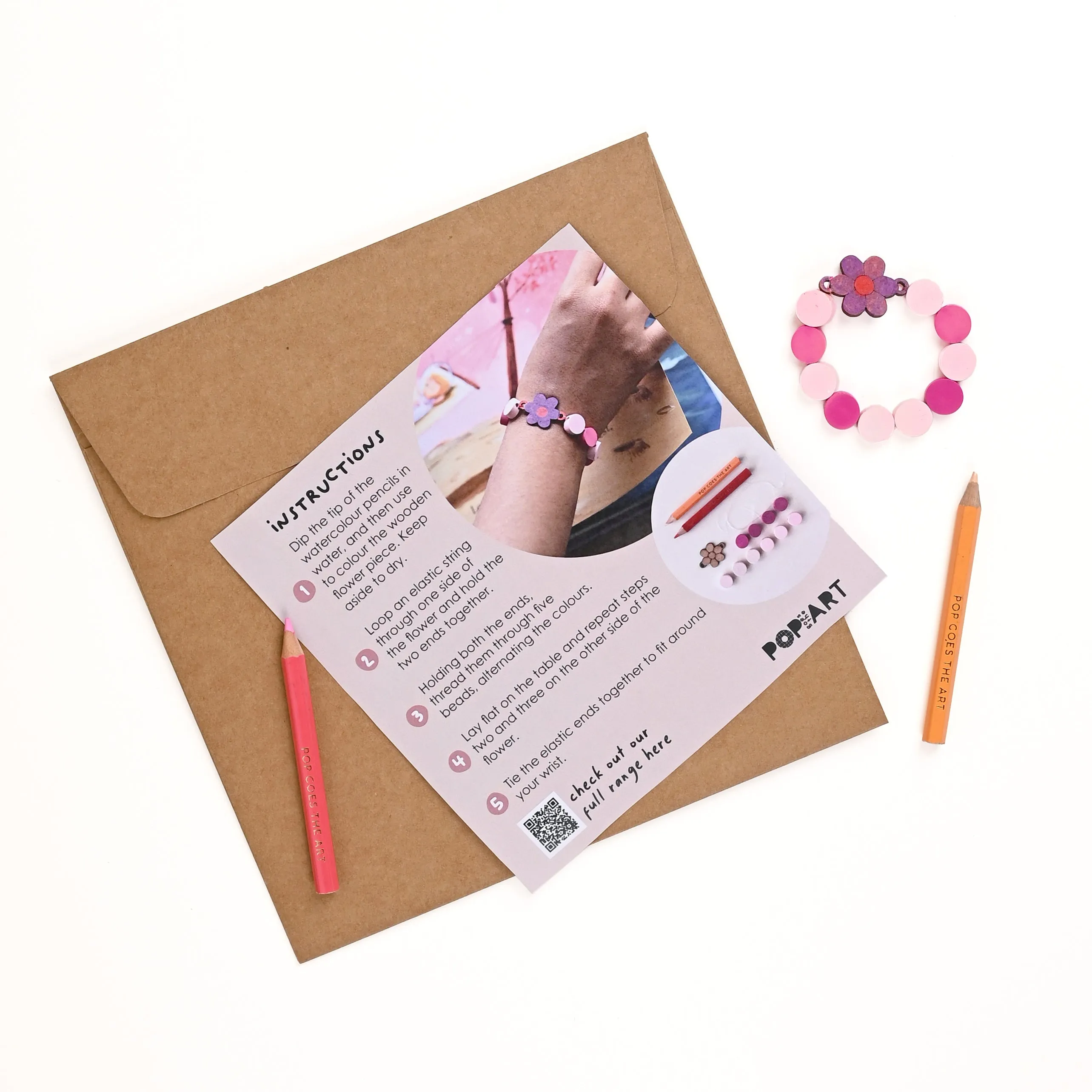 Mini Craft | Beaded Flower Bracelet