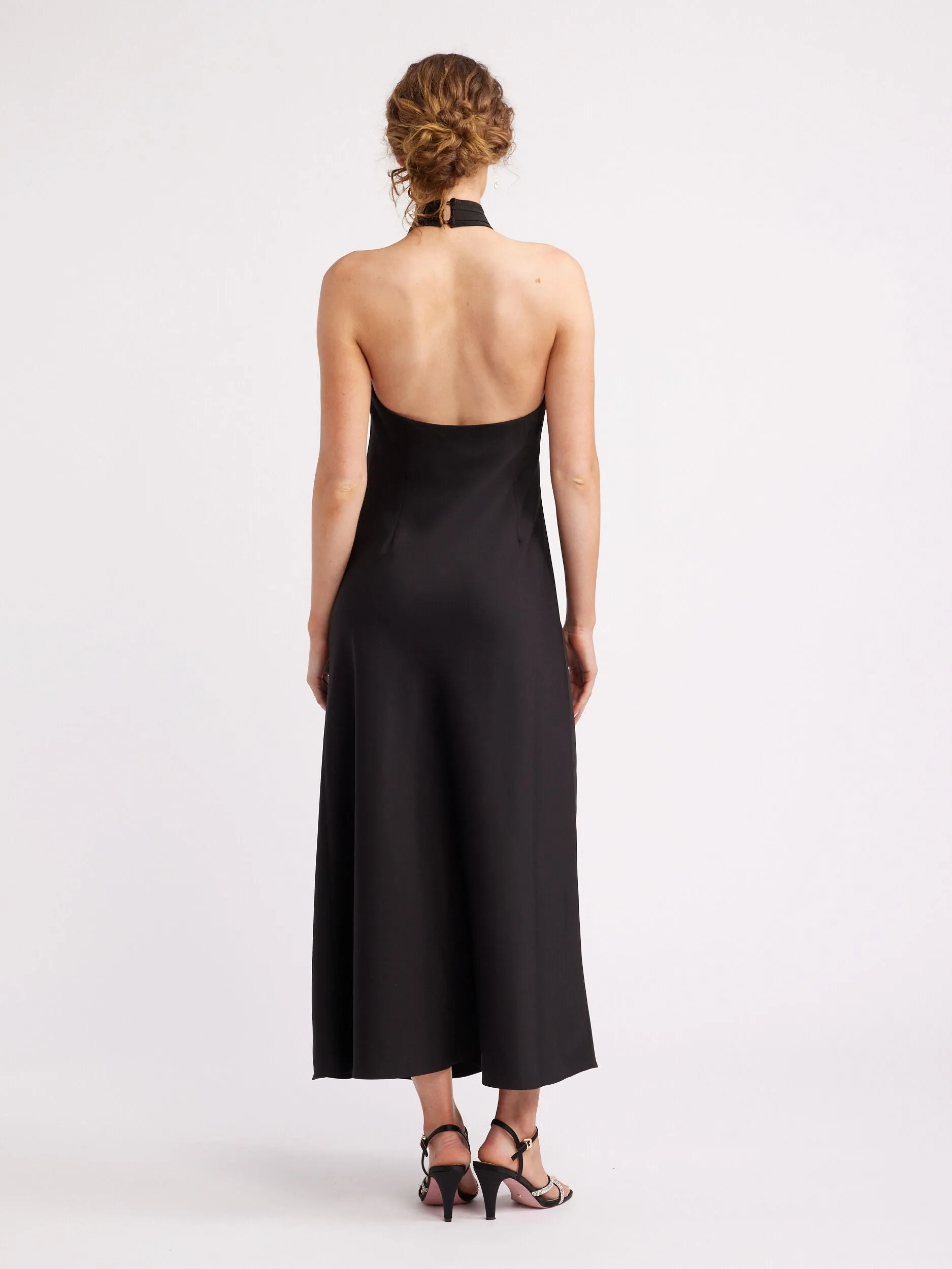 New York Twist Neck Dress