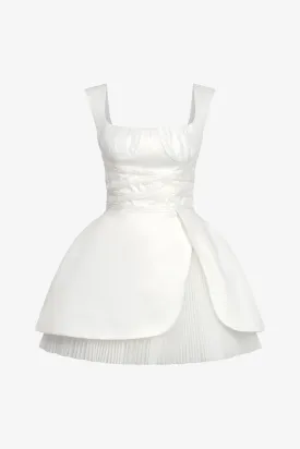 Olina Square Neck Mini Dress