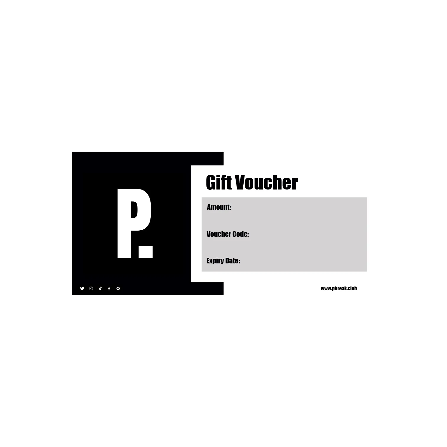 Physical Gift Card