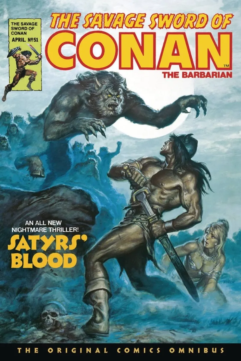 Savage Sword Of Conan Original Omnibus Direct Market GN Vol 04