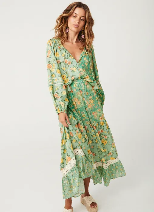 Spell Melody Maxi Skirt - Arizona