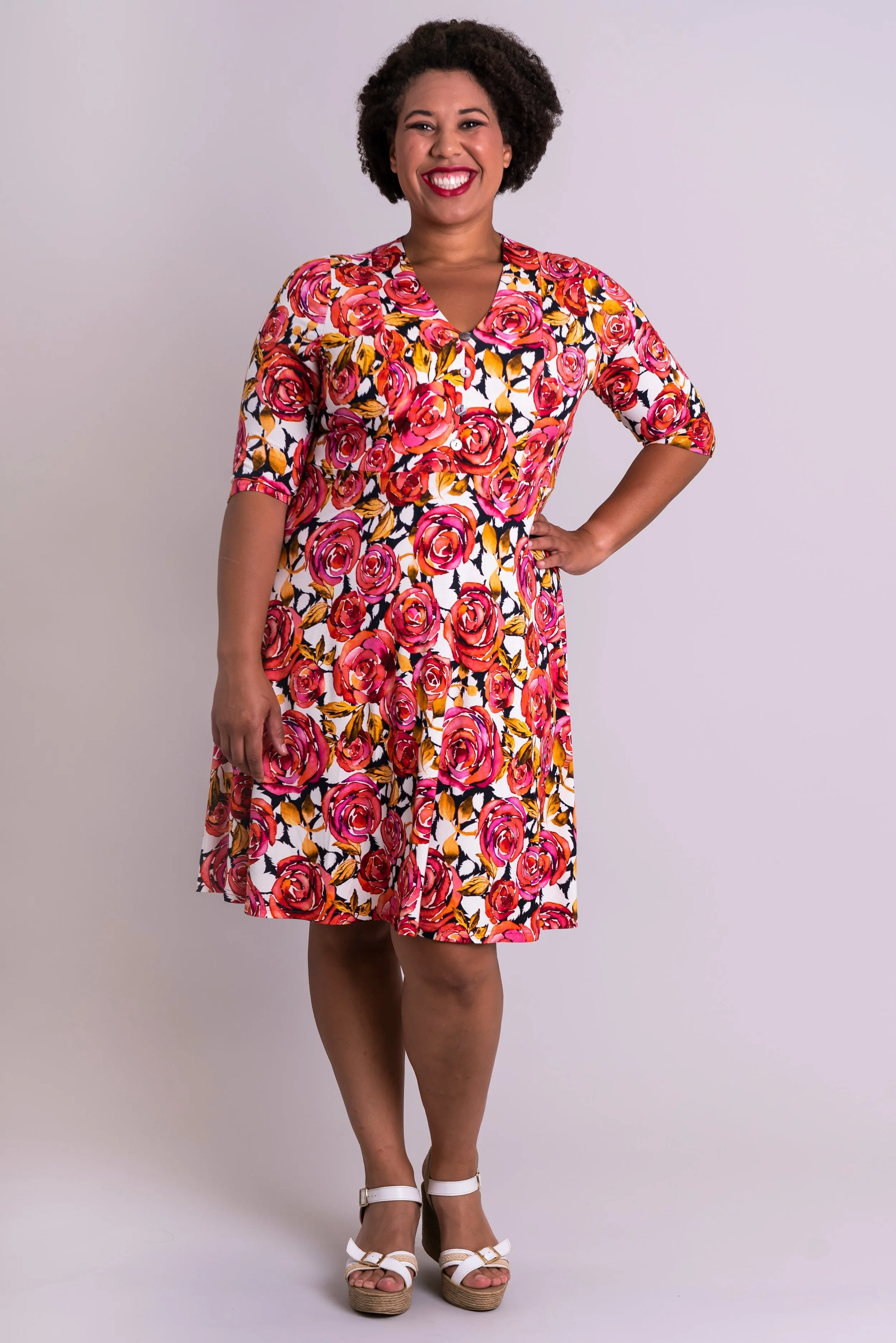 Sydney Dress, Briar Beauty, Bamboo- Final Sale