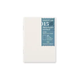 Traveler's Company - 015 Watercolor Paper Refill (Passport)