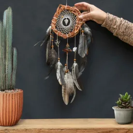 Tumbled stones DreamCatcher obsidian stone raw