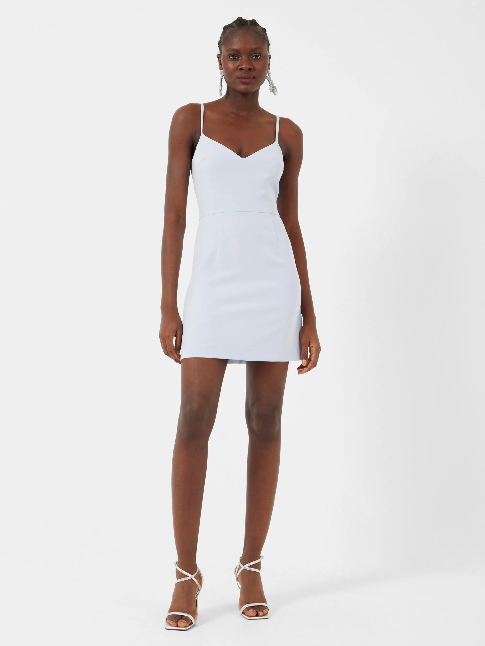 Whisper Sleeveless Flare Skirt Dress