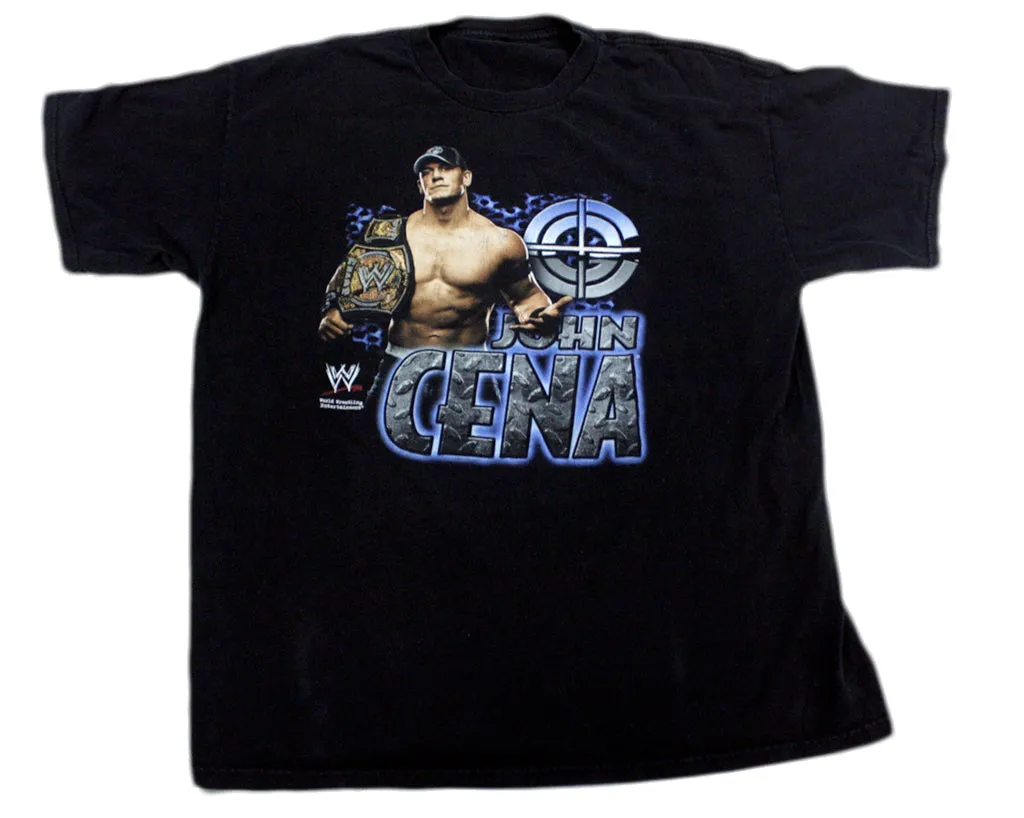 WWE JOHN CENA TITLE BELT T-SHIRT XL
