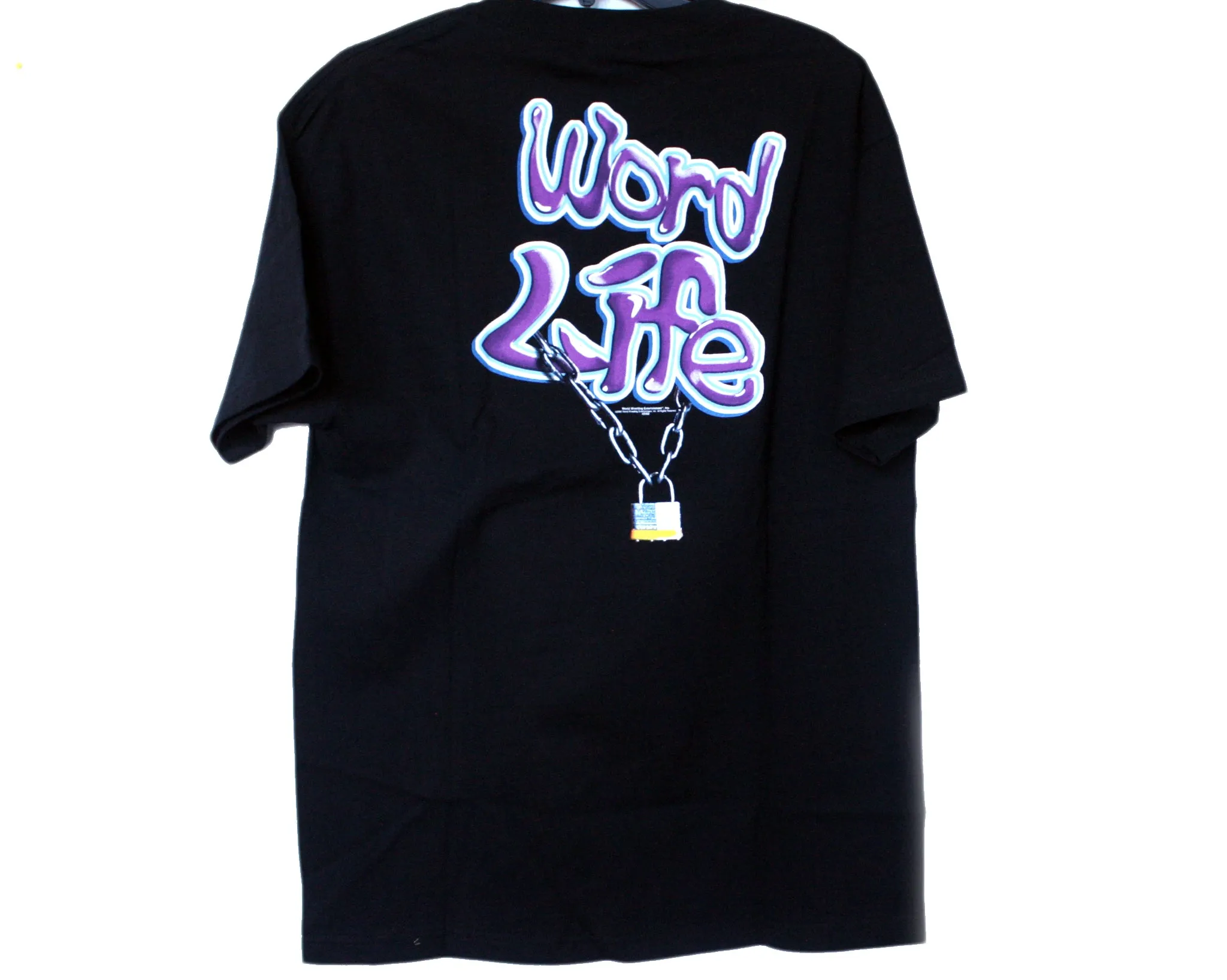 WWE JOHN CENA WORD LIFE KANGOL T-SHIRT LG