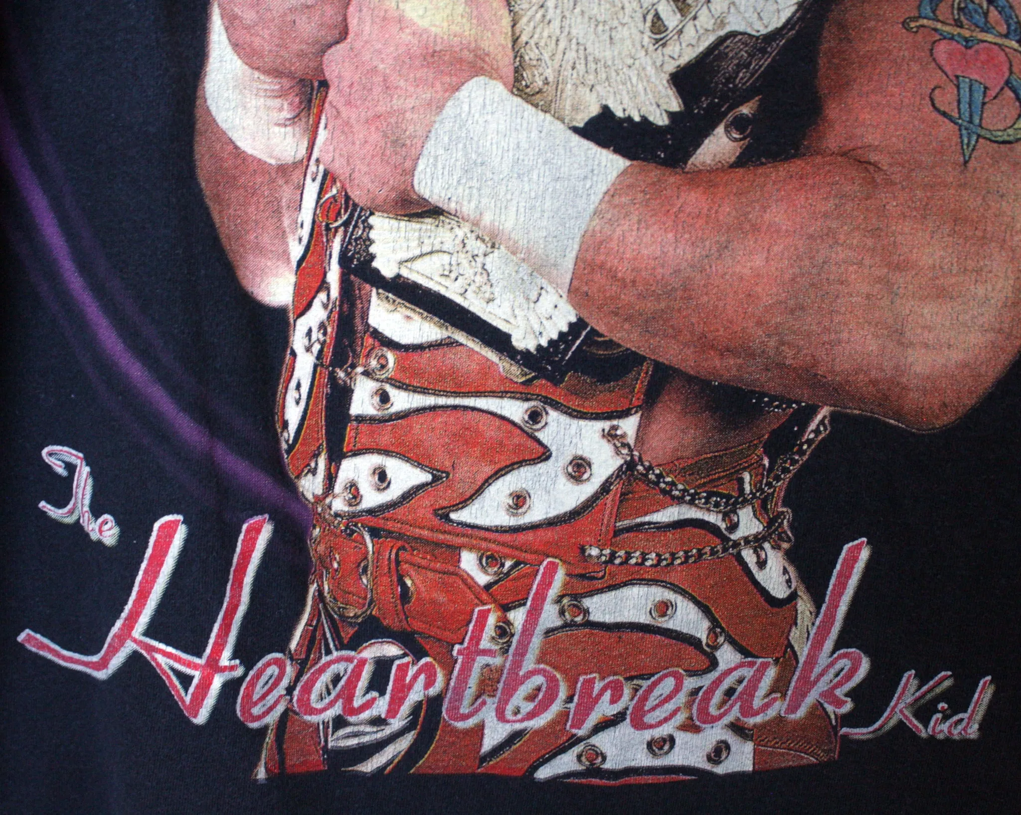 WWF SHAWN MICHAELS BOYHOOD DREAM T-SHIRT MED