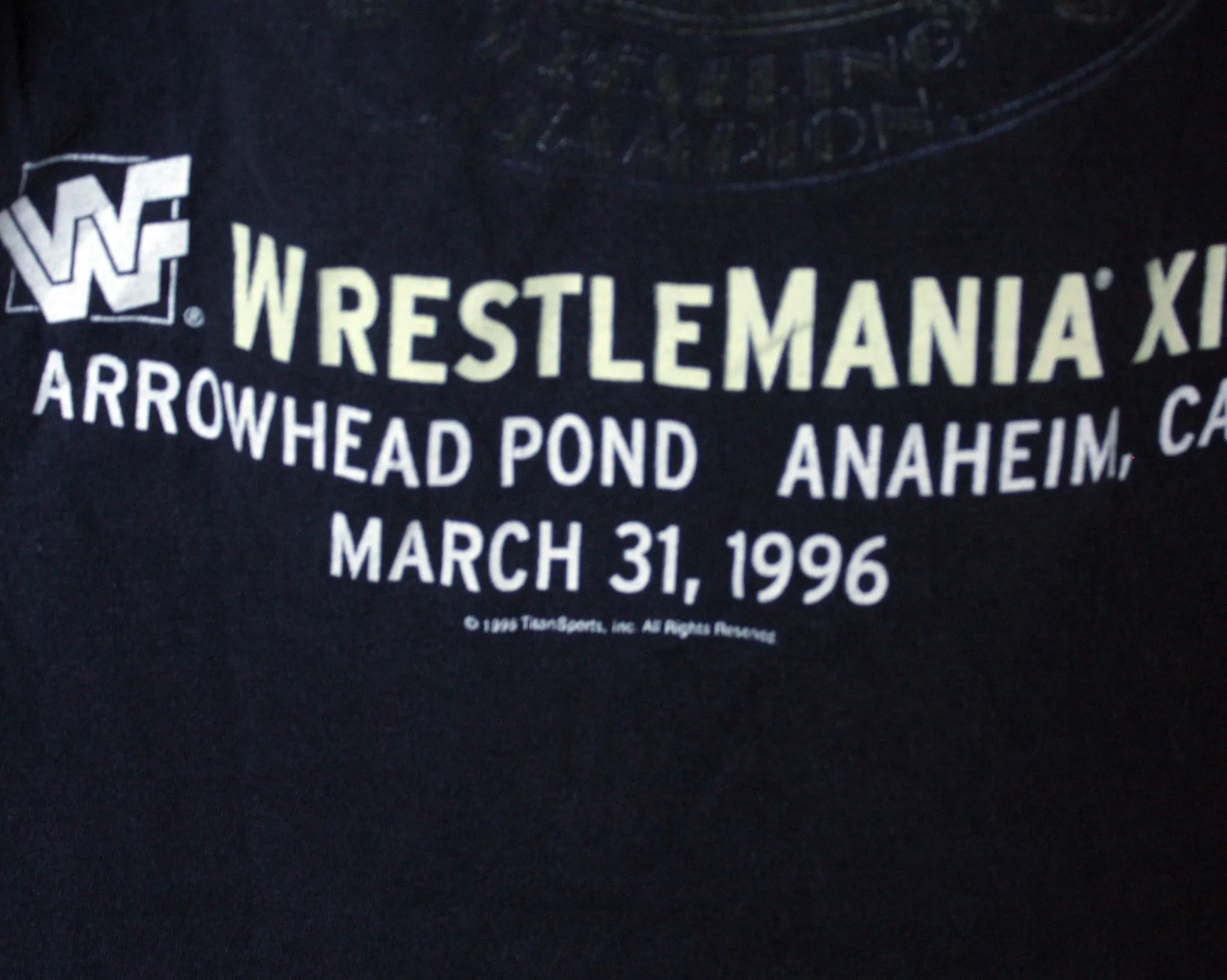WWF SHAWN MICHAELS BOYHOOD DREAM T-SHIRT MED