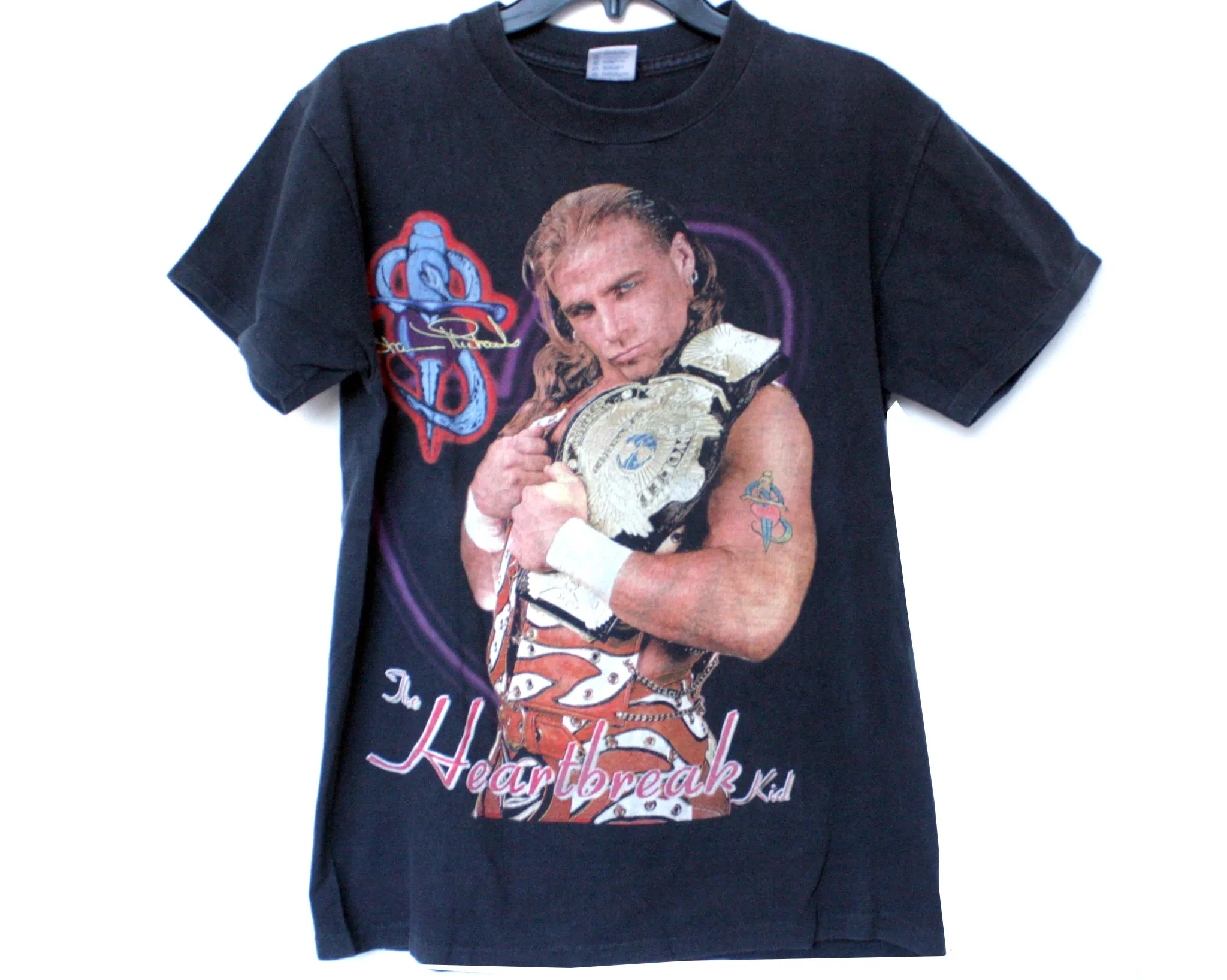 WWF SHAWN MICHAELS BOYHOOD DREAM T-SHIRT MED