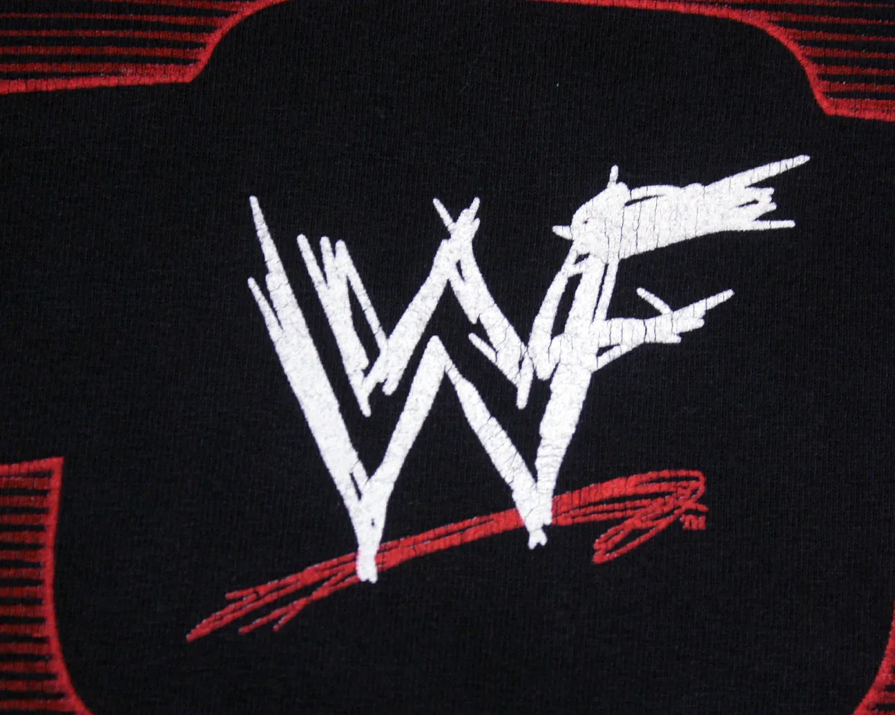 WWF THE ROCK TOO MUCH BRAHMA T-SHIRT LG
