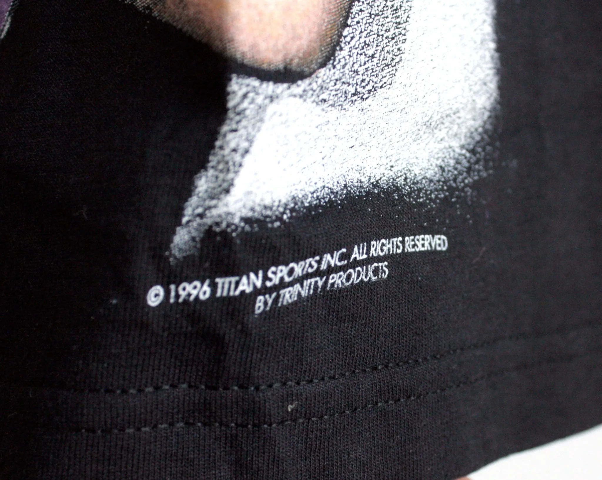 WWF UNDERTAKER PHOTO T-SHIRT MED